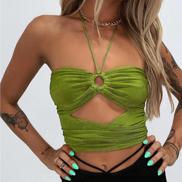Princess Polly Loriella Ring Detail Crop Top - Picture 2 of 5
